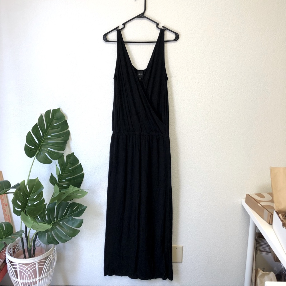 Barney’s New York black maxi dress